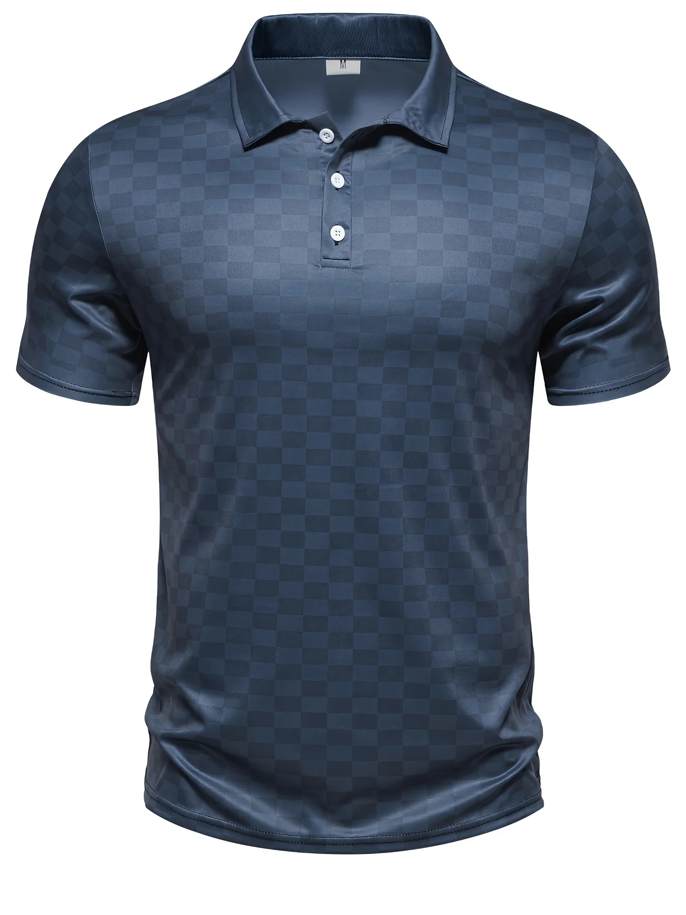 The 2025 Summer New Men's Short-Sleeved POLO Shirt Features a Casual Fashionable Comfortable and Soft 3D Striped Pattern Print