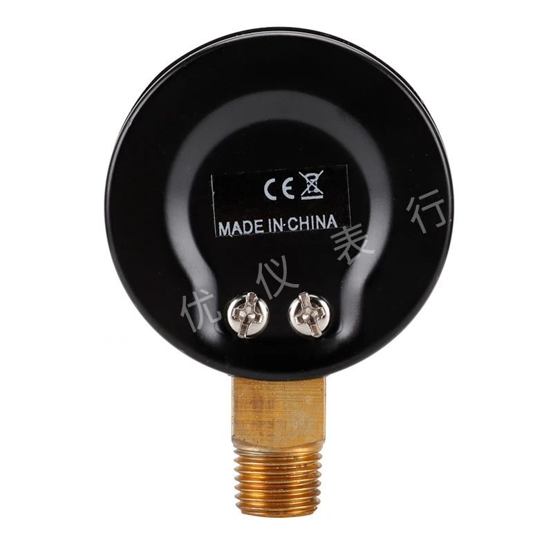 0-100psi 1/4BSPT 50mm radiale manometer oliedrukmeter hydraulische manometer en lucht pr