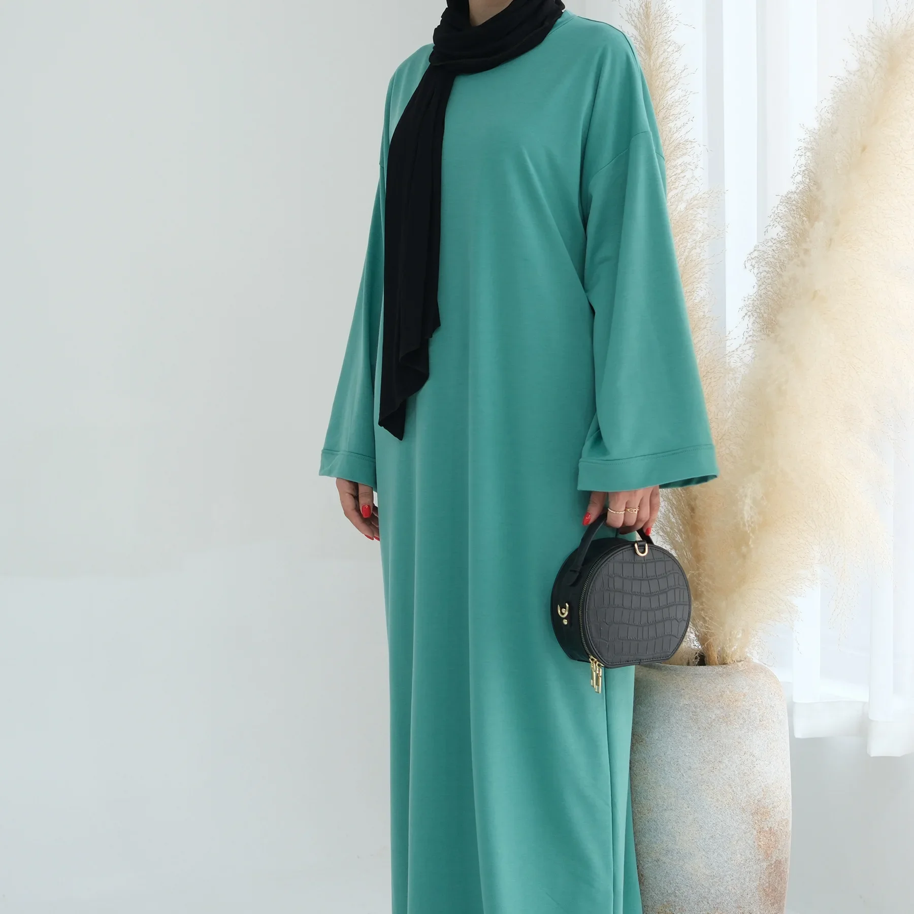 

Ramadan Abaya for Fashion Women Muslim Maxi Dress Casual Loose Turkey Dubai Kaftan Islam Arab Robe Eid Party Modest Caftan Gown