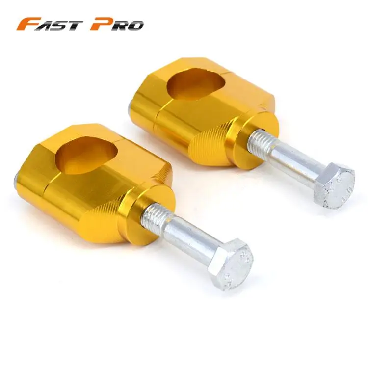 Motorcycle Handlebar Clamp CNC Aluminum Alloy Handlebar Clips 1 1/8\