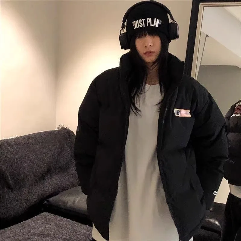 العصرية الأمريكية بلا الطيار Jaet الرجال فضفاض البيسبول Sle ملابس خارجية ألياف البوليستر طويلة Sve سحاب عازل للماء إغلاق