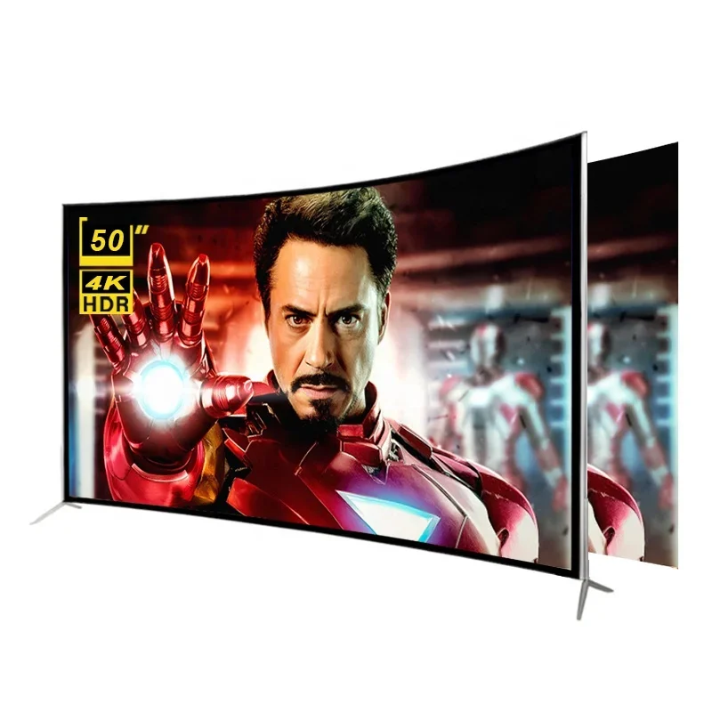 

STLF Advanced Advanced Customization STLF ZJW Best Price Guangzhou Factory 4K HD Curved Screen 50 Inch Smart Television Android