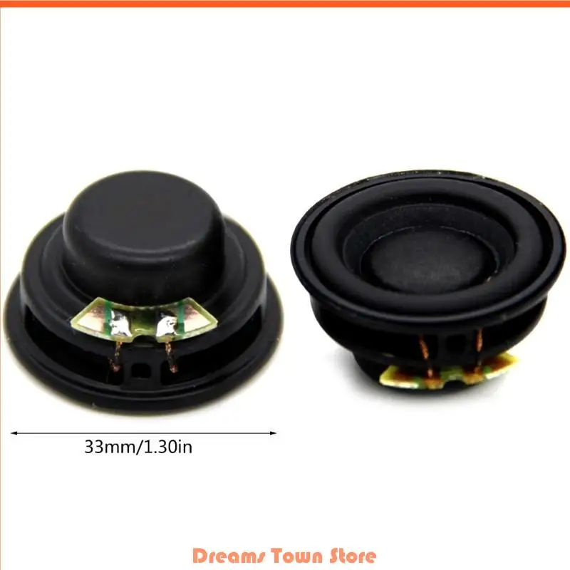 HX6A 33mm Inner Speaker 4Ohm 3W Full-Ranges Multimedias Speaker for Audios