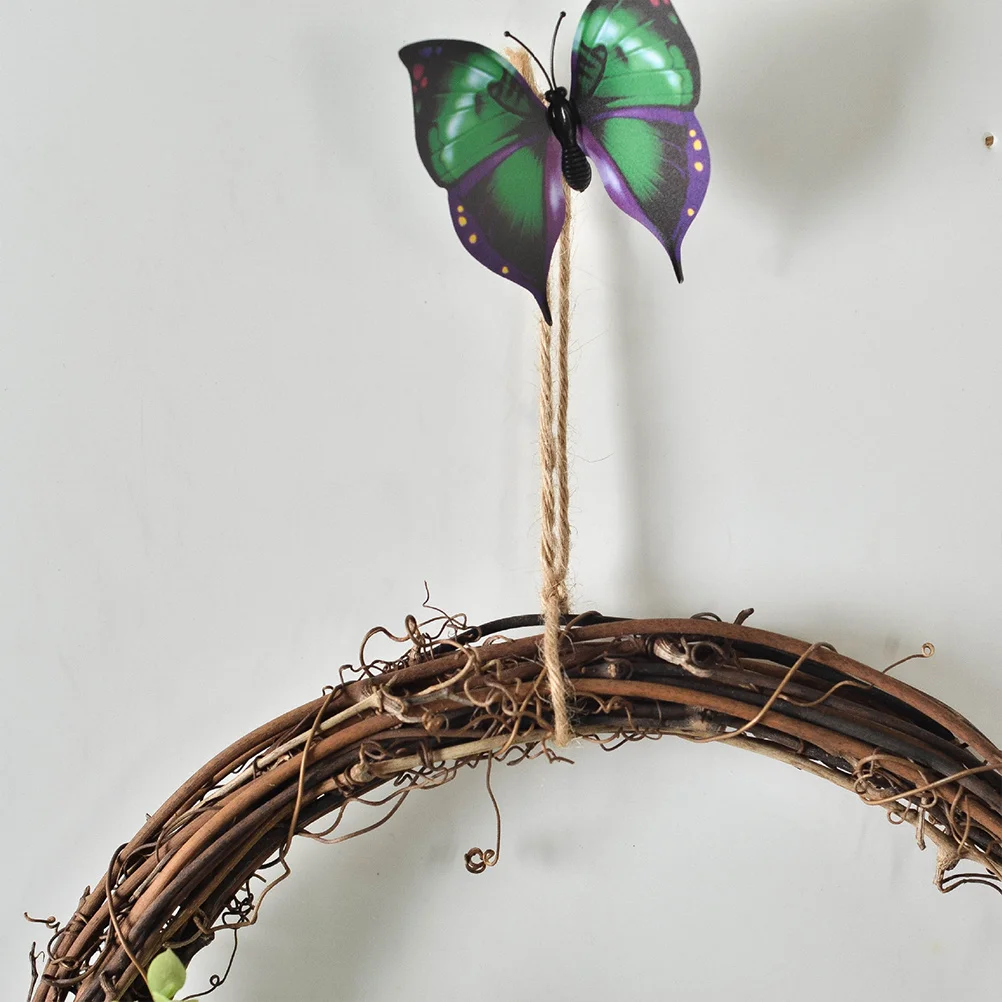 

Rose Garland Fake Plant Colorful Hanging Flower Garland for Wedding Festival Party Decoration Beautiful Backdrop