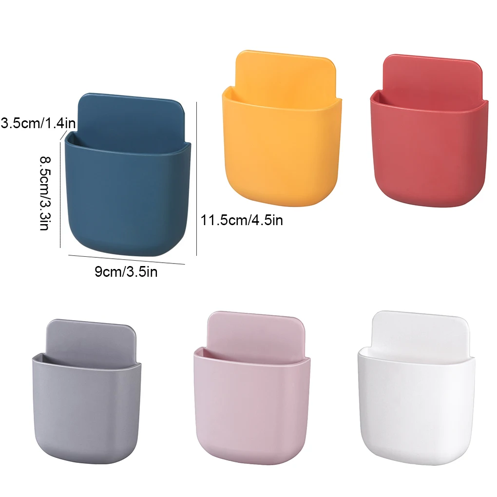 2pcs TV Remote Control Storage Box Holding Container Phone Holder