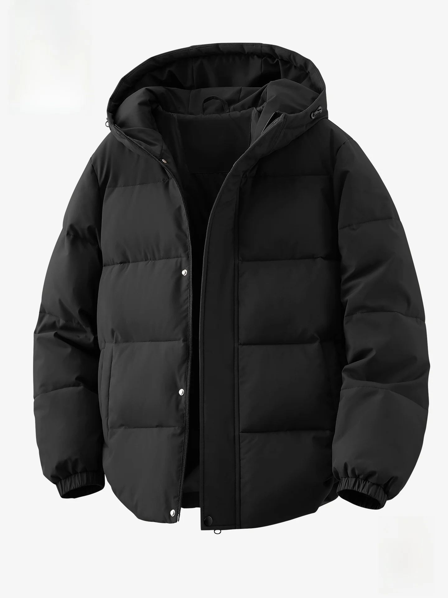 

Подростковая утепленная куртка с капюшоном из хлопка и полиэстера, повседневная, модная, для зимы