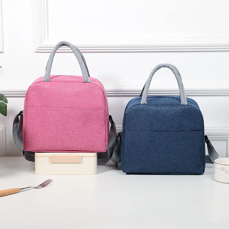 Foldable Thermal Bag for Picnics Small Portable Insulated Cooler Bags Lunch Box Waterproof Thermal Lunch Tote Handbags lonchera