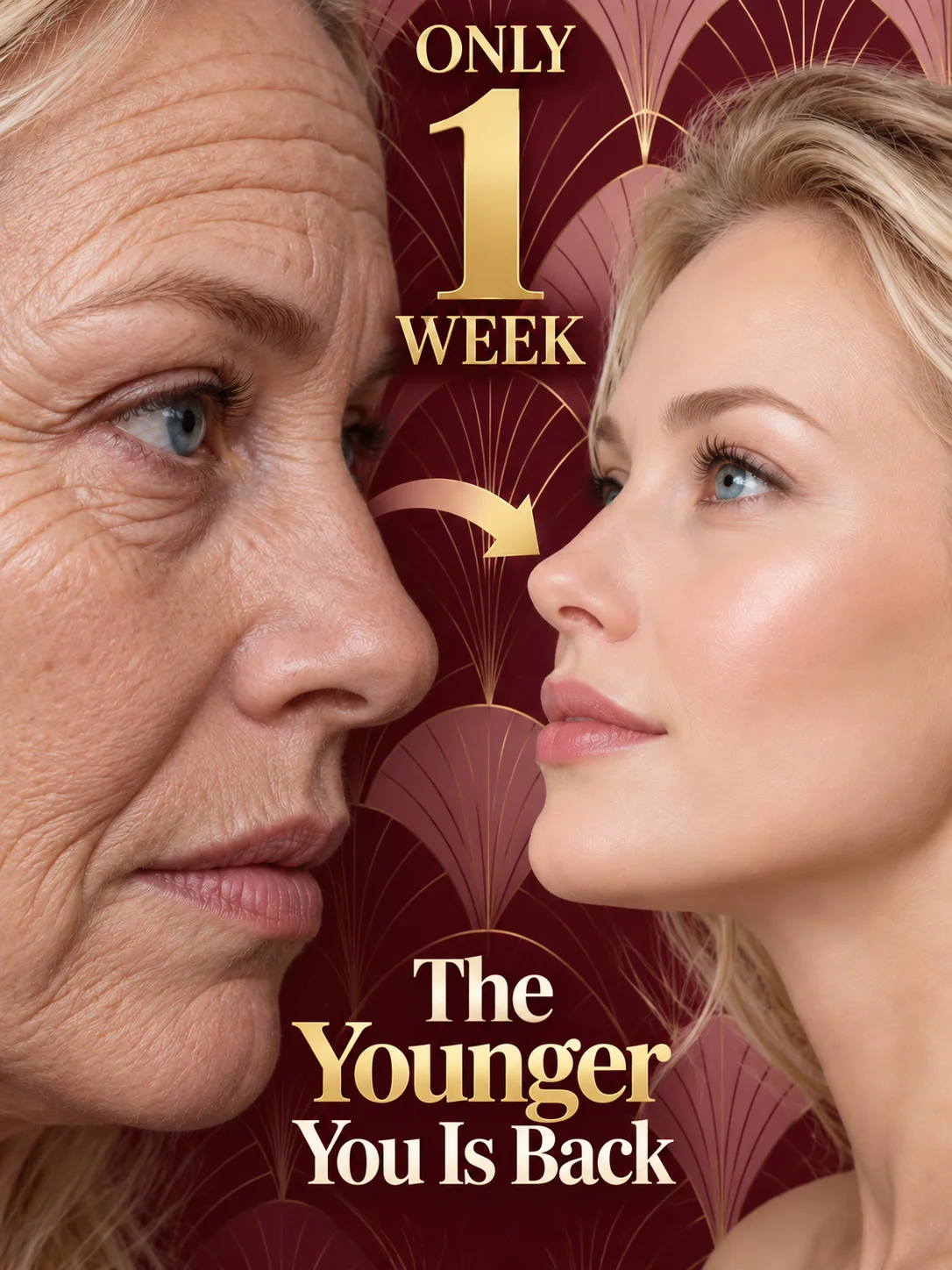Facial Serum for Forehead Eye and Neck Lines with a Younger Looking Complexion