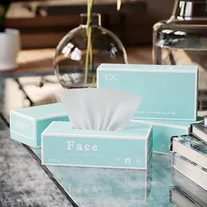 Papel De Tecido Facial, Polpa De Madeira Virgem, Papel De Escritório Em Casa, 3 Despeje, 300Pcs por Peça, 4 Pcs por Caixa 10 principais vendas papel higiênico - №10