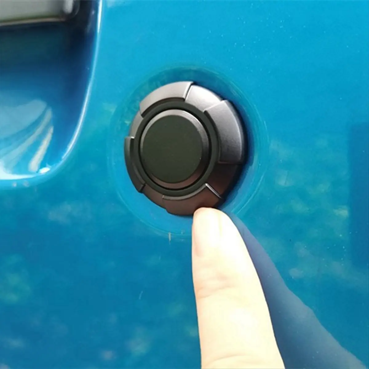 B09A 3Set for Suzuki Jimny 2019 2020 2021 Car Door Key Hole Decoration Cover Trim Door Lock Cover
