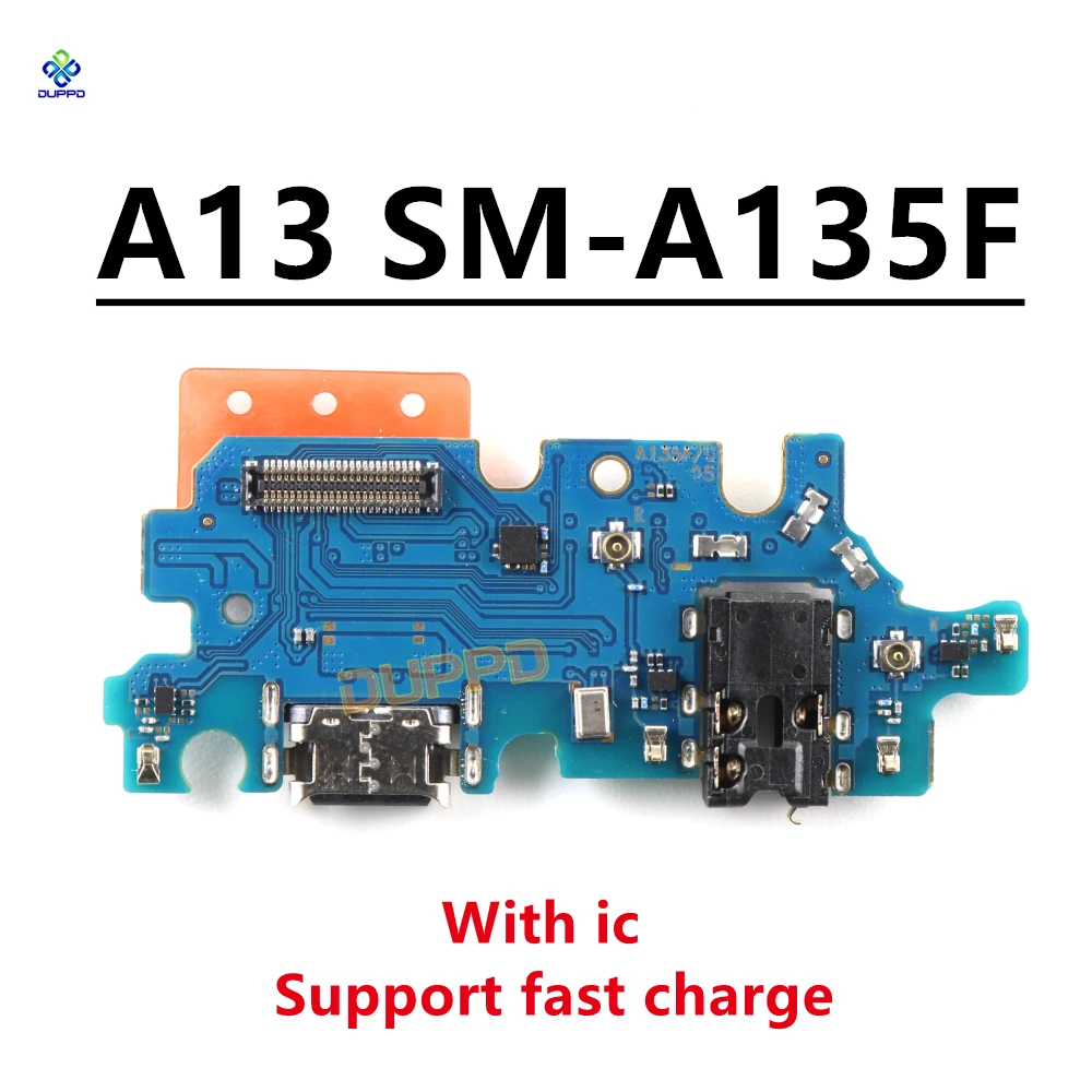 1 szt. Port ładowania USB złącze do stacji dokującej Flex kabel do Samsung A13 4G 5G A136B A316 A135 A135F A137F części do naprawy