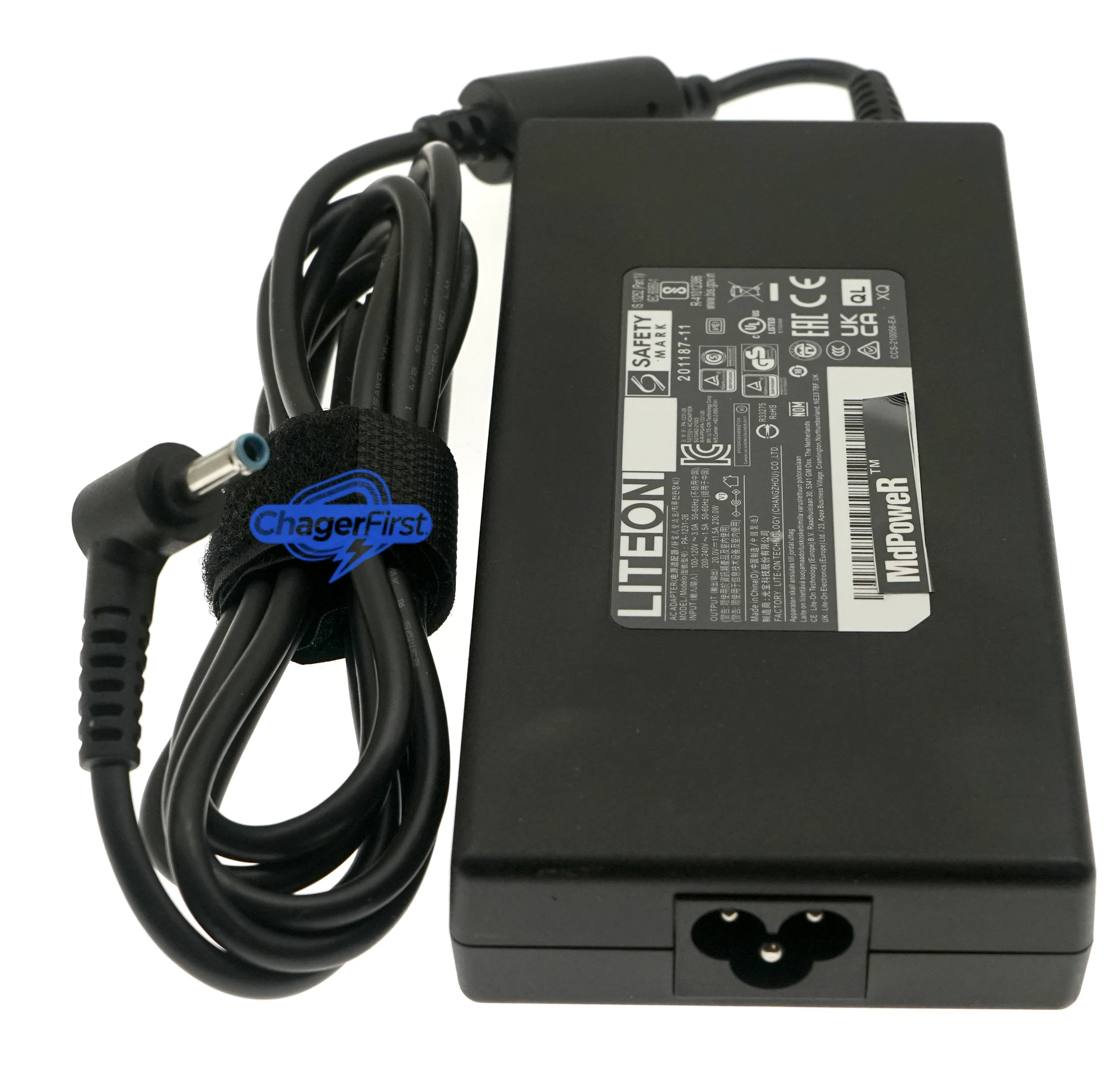 Genuine OEM Liteon PA-1231-26 20V 11.5A 230W AC Adapter for ThundeRobot 911 Plus G2 Pro 7 i9-13900HX RTX 4060 4.5x3.0mm Blue Tip