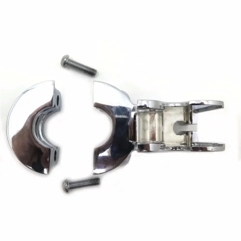 Chrome Motorcycle Clutch Lever Mount Bracket For Harley 2008-later Dyna (except FXDF, FXDLS, and '14-later FXDL)