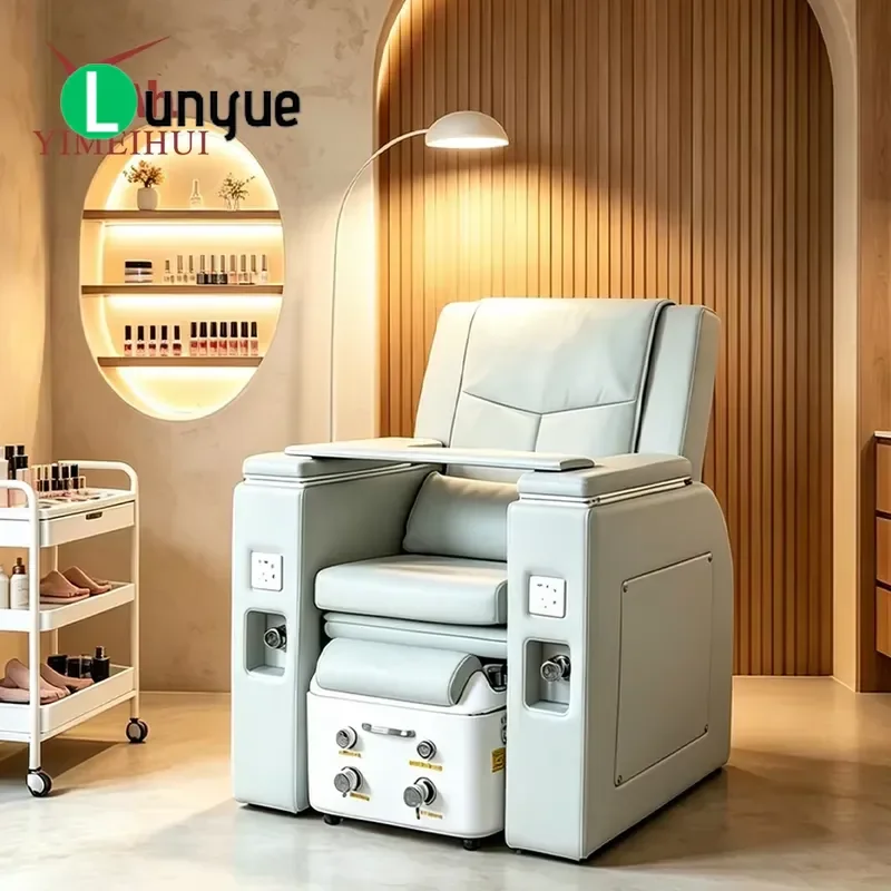 Electric Foot Massage Pedicure Chair High Quality Comfortable Design Luxury Beauty Equipment for Spa Nail Care