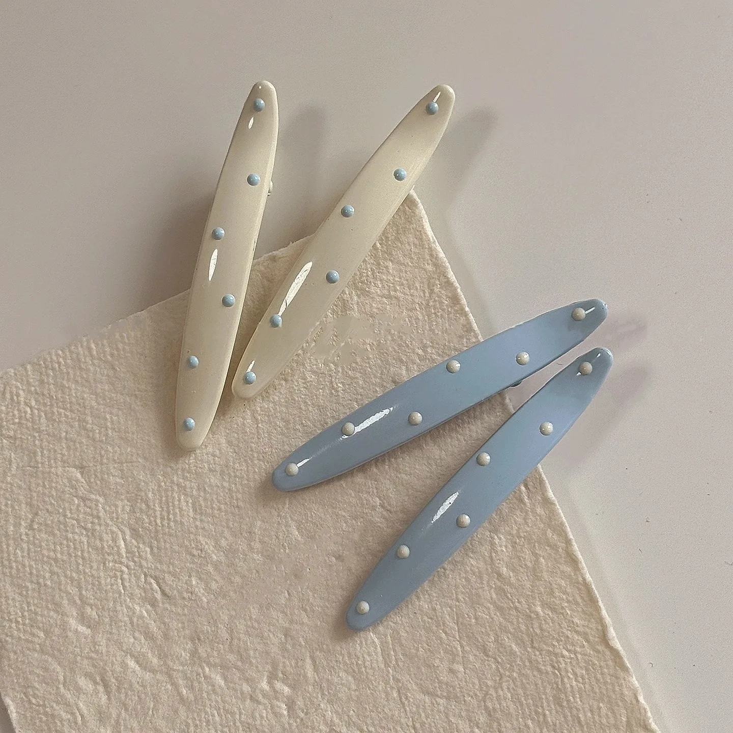 2pairs Elegant Gentle Fashionable Versatile Hairpin Women's Side Bangs Clip Duck Bill Clip Hairpin Clip Headdress