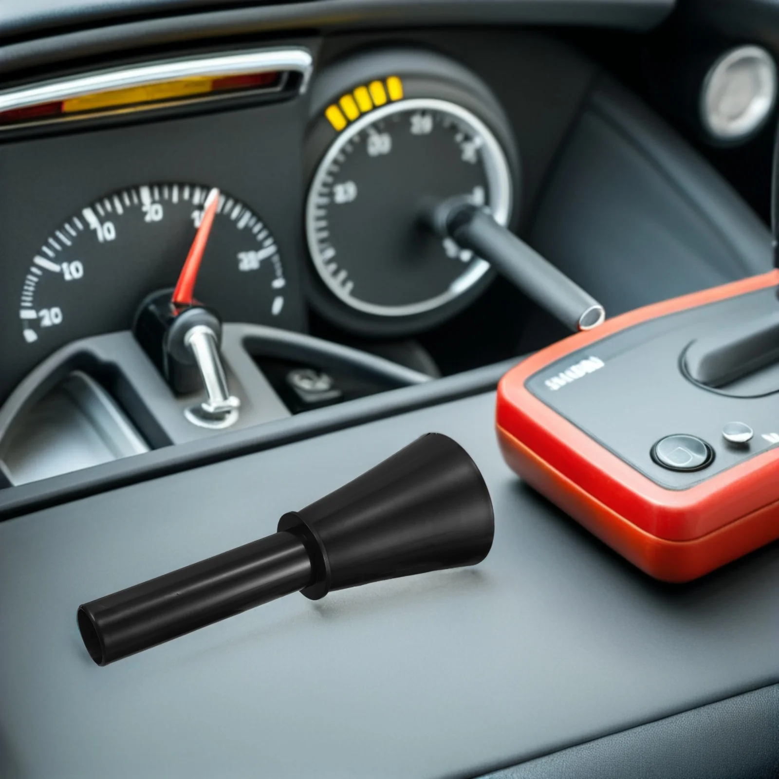 2 قطعة قمع الوقود لخزان الغاز ملء البلاستيك السيارات التزود بالوقود أداة مرشح الشاشة مقاومة درجات الحرارة العالية سيارة دراجة نارية #2