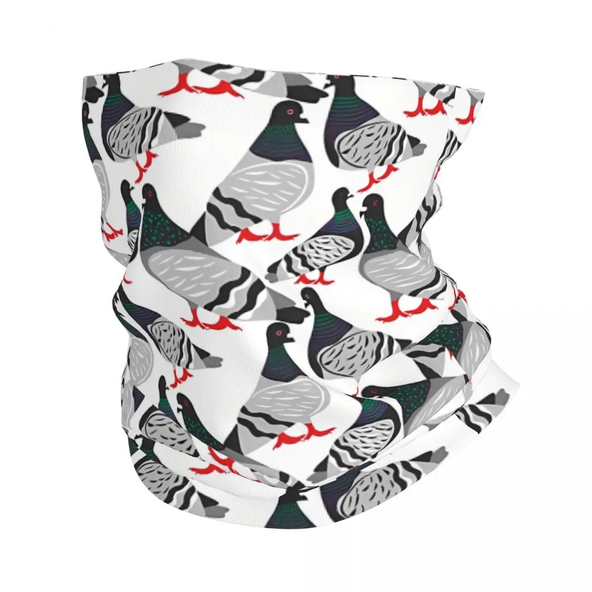 Pigeon Power Thin Bandana Neck Gaiter Wrap Scarf Headband Neck Cover