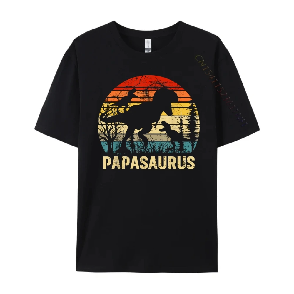 

Papasaurus Rex Giant Lizard Funny Shirt Unisex Anime Oversized T Shirt Men High Quality Man Tops Tees Casual