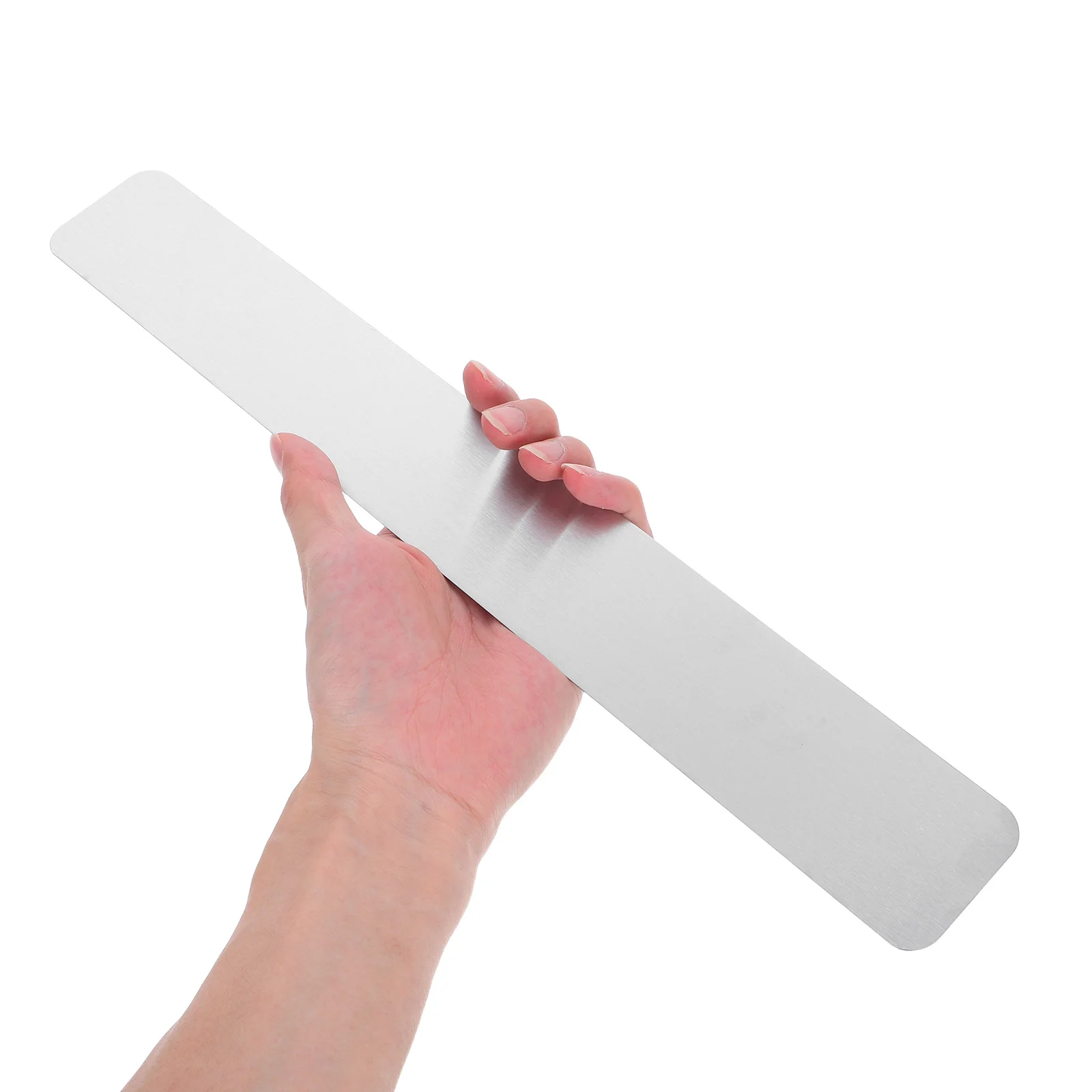 

3Pcs Office Memo Board Frameless Stainless Iron Board Strip Wall Display for Photos Notes Reminders Adhesive Backing Bulletin