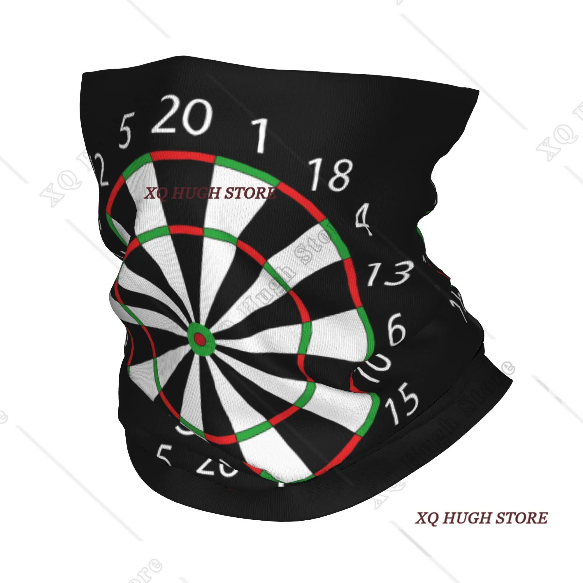Custom Darts Board Arrow Target Winter Headband Neck Warmer Women Men Hiking Cycling Tube Scarf  Face Bandana Gaiter
