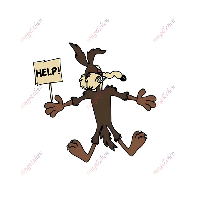 

Cartoon Car Sticker Help Road Runner for Car Motorcycle Racing Helmet Laptop Trunk Body Car Window Surfboard PVC Vinyl Decals