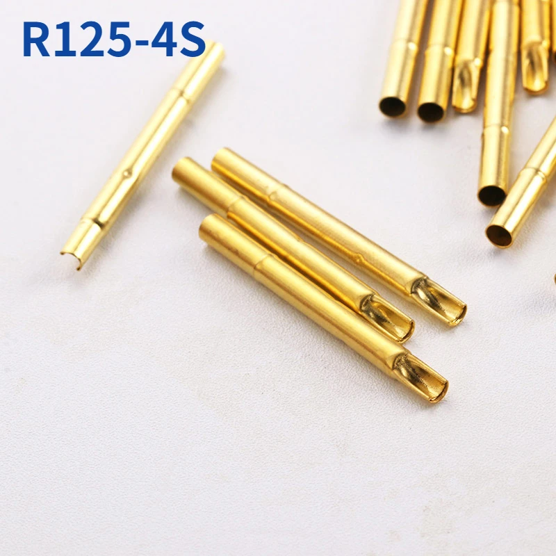 100PCS/pack of R125-4S test probe 2.36mm welding wire needle sleeve retaining ring height 7.5mm length 30mm test needle sleeve