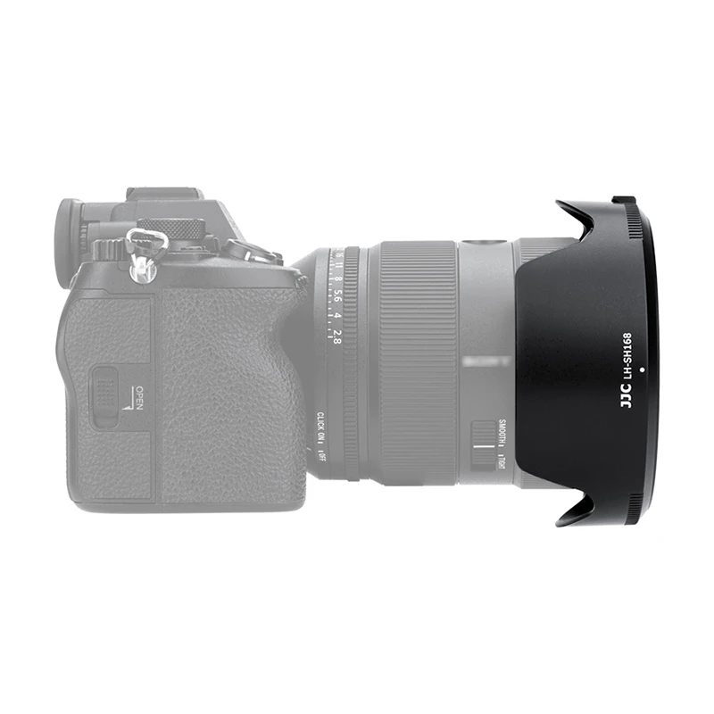 JJC Replaces Sony ALC-SH168 Bayonet Reversible Lens Hood Shade For Sony FE 24-70mm F2.8 GM II Lens Hood Allow Attach 82mm Filter