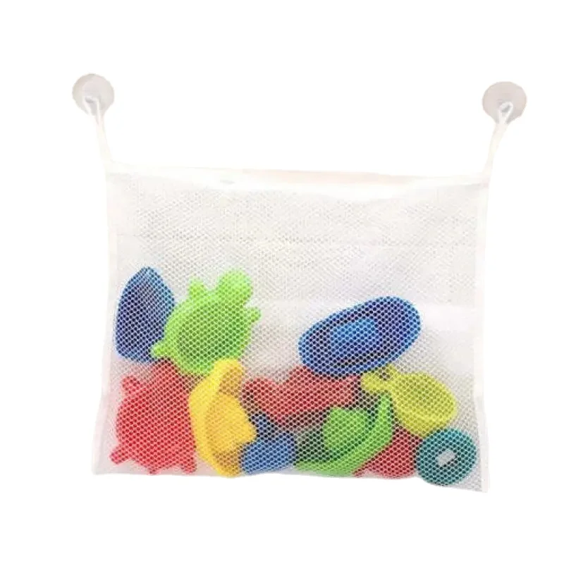 Kinderen Bad Zwemmen Speelgoed Opbergmand voor Speelgoed Badkamer Opslag Mesh Speelgoed Tas Badkamer Muur Opbergzakken Organizer