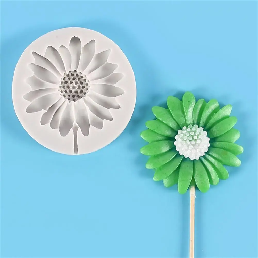 Cake Baking Mold Creative Shape Heat Resistant Silicone 3D Flower Shaped Dessert Mold Kitchen Gadget for Home Kitchen Tools