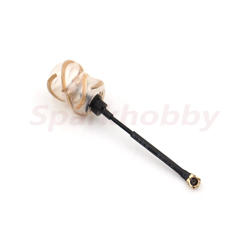 Maple Leaf IPEX RHCP Light Lollipop Hollow Cup Mini Antenna 42mm 1.0g Suitable for Mobula7 Mobula8 1S Lipo Indoor Racing Drones