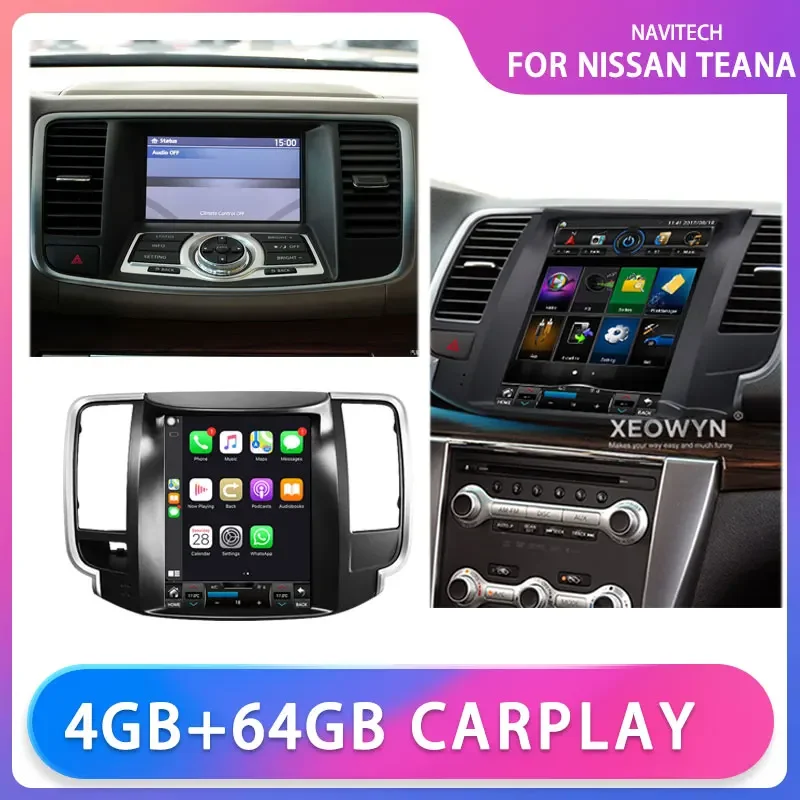 

Для Nissan Teana J32 Cedric 2008 2009 2010 2011 2012 автомобильный GPS Navi головное устройство 2din Android авто радио мультимедийный плеер carplay