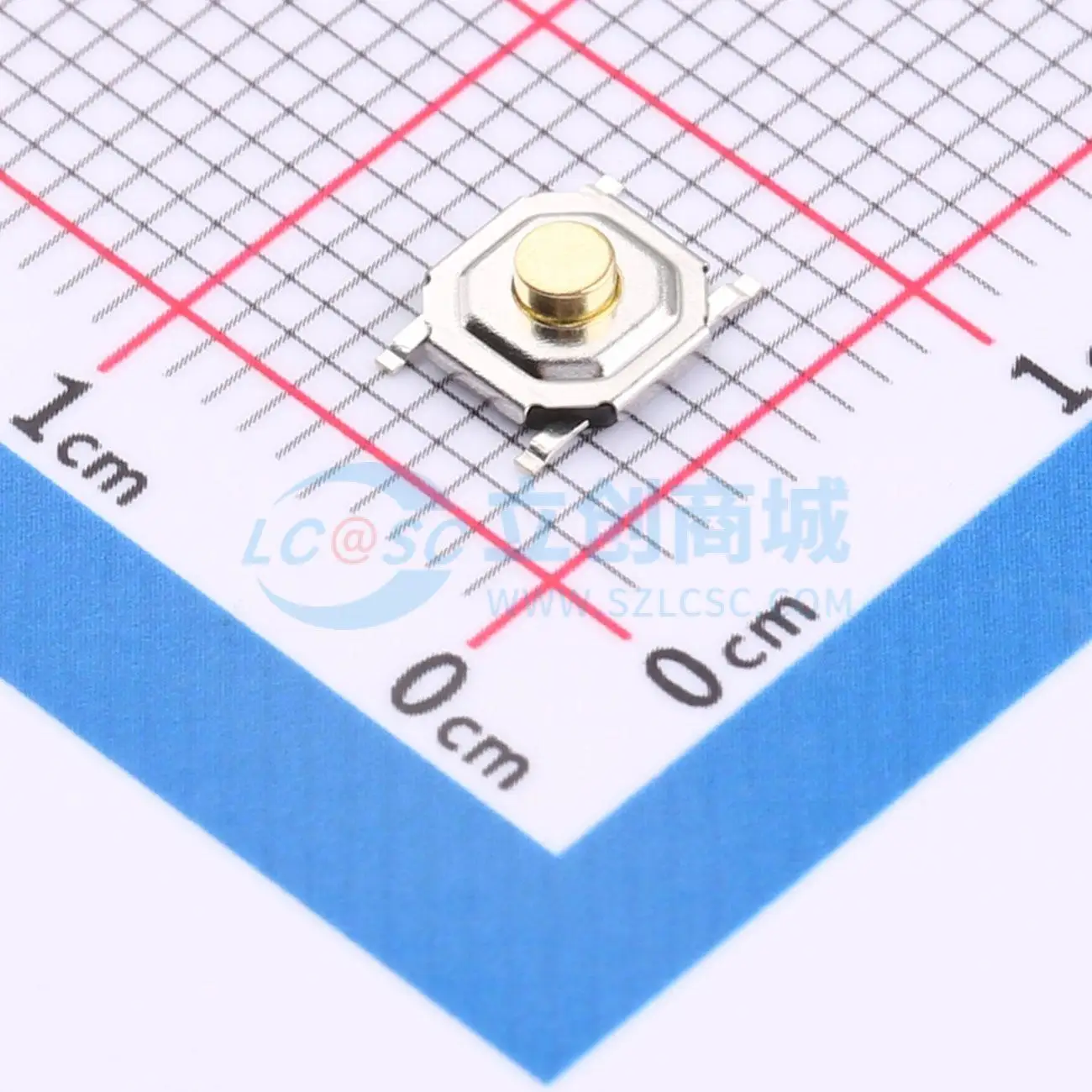 513 pièces TS5220A SMD-4P 5.2x5.2mm SPST 2.5N Interrupteur à bouton-poussoir tactile