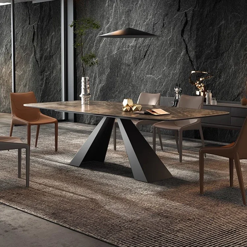 

Современный итальянский обеденный стол, простота, скандинавский обеденный стол, набор для кухни, гостиной, Moveis Para Cozinha, мебель для салона