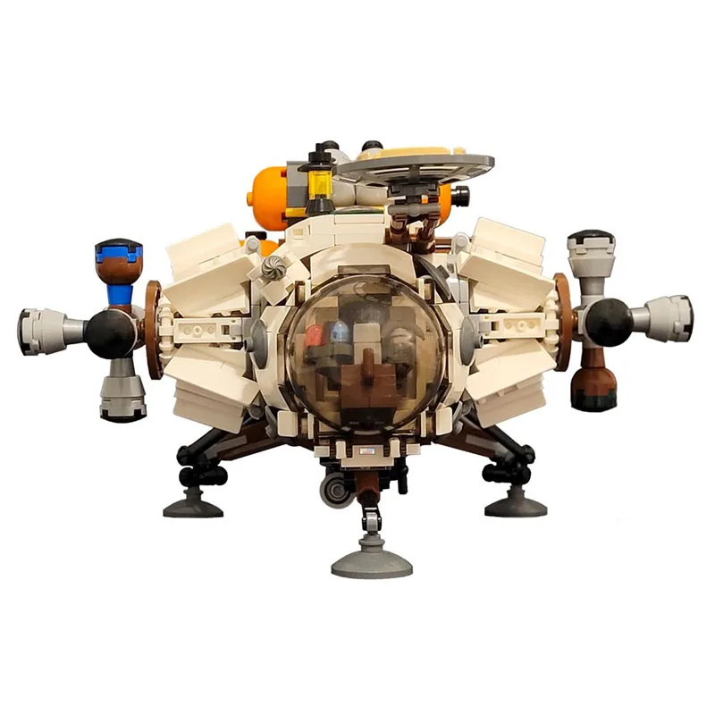 

932PCS Outer Wilds Universe Outer Wilds Exploration Ship Model Moc diy Education Model Building Block Birthday Toy Gift
