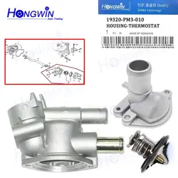 Engine Coolant Thermostat Housing 19320-PM3-000 For Honda CR-X 87-92 Civic Concerto Integra D15B 19320 PM3 010 19311-PM3-000