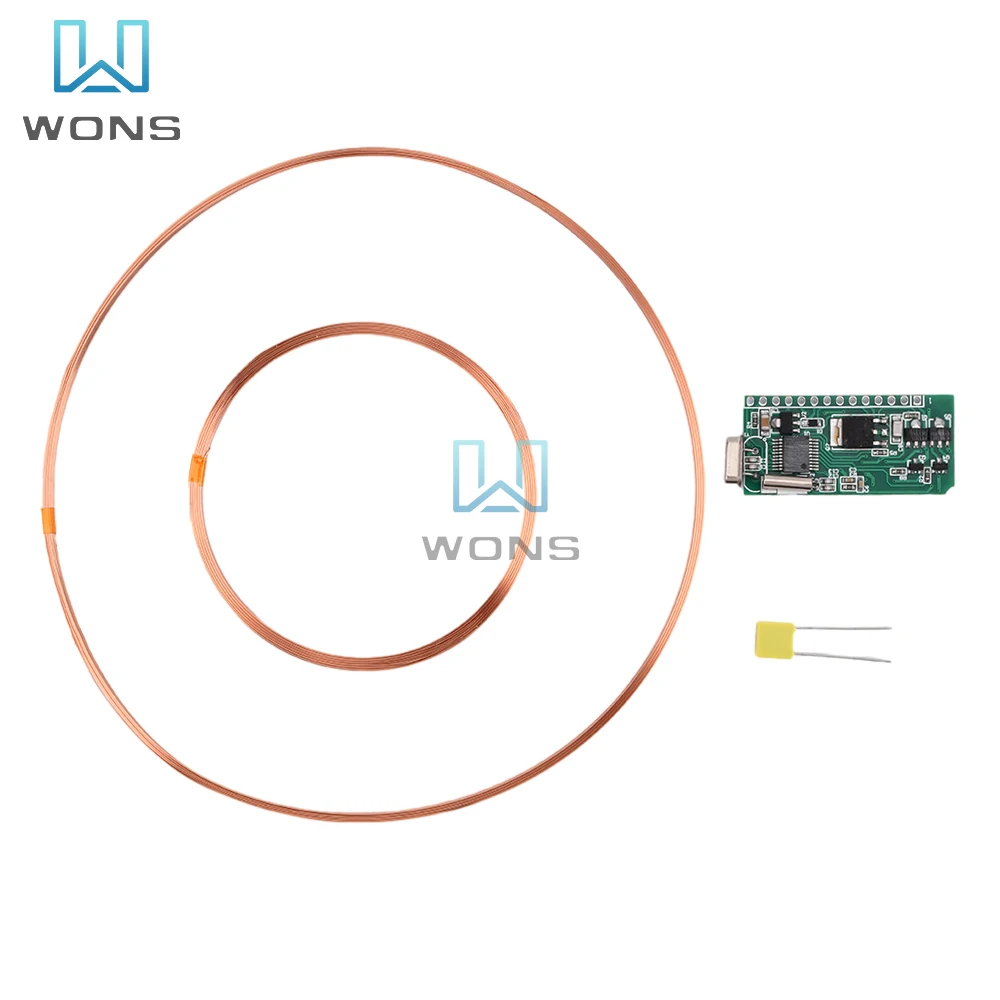 

RFID Card Reading Module Remote 134.2K ID Card TI HDX Tag Glass Tube FDX-A FDX-B RI-TRP-DR2B Wireless Antenna Module DC5~9V