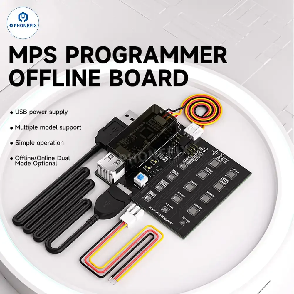 XZZ MPS โปรแกรมเมอร์โน้ตบุ๊คชิปอ่านเขียนเครื่องมือออนไลน์/ออฟไลน์ Dual Operation สําหรับโน๊ตบุ๊คชิปอ่านเขียนโดยไม่ต้องถอดชิ้นส่วน