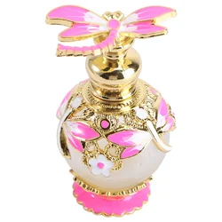 15 Ml Arabic Perfumes Dragonfly Bottle Glass Refined Oil Holder Travel Empty Fragrance