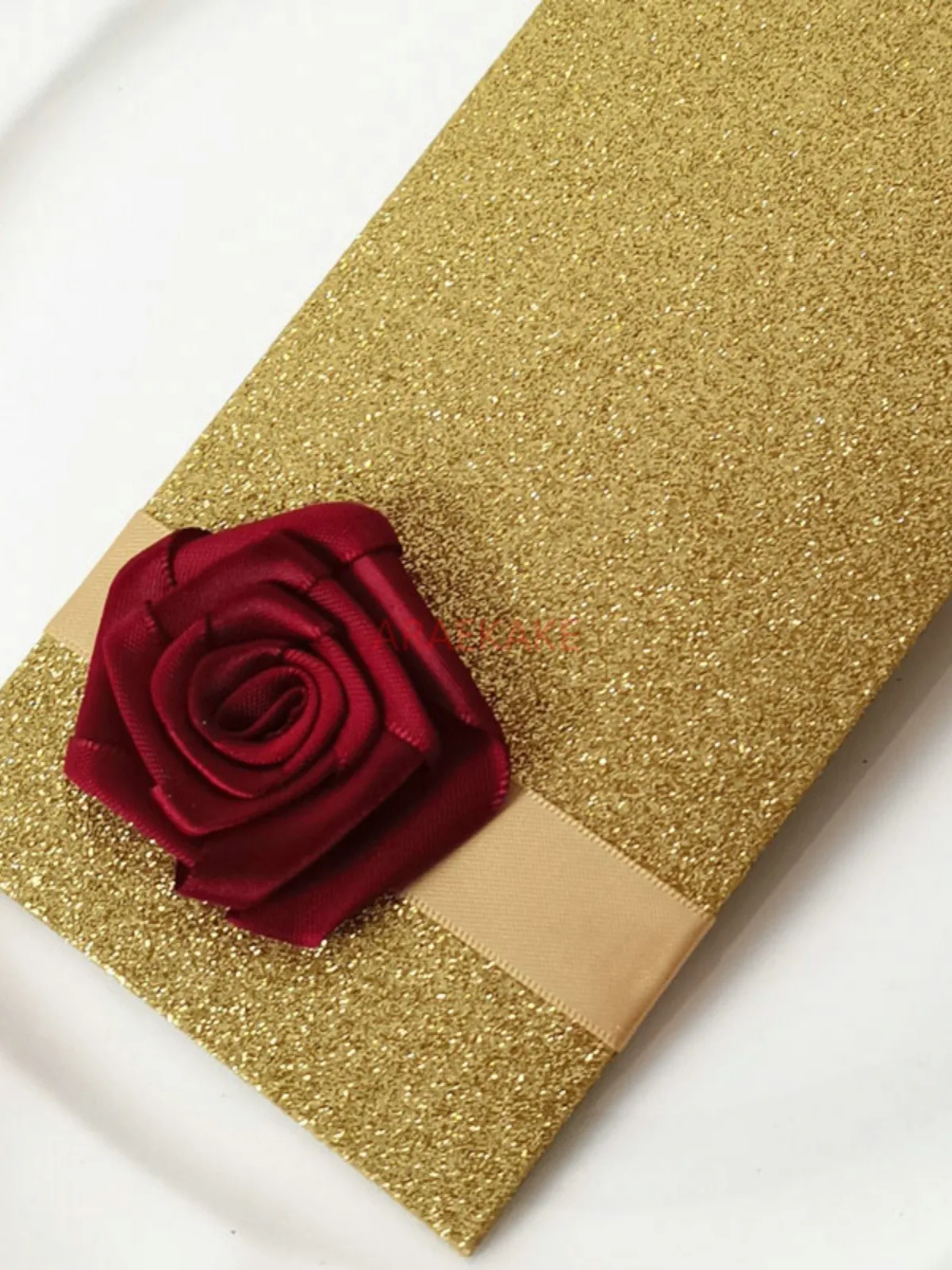1PCS Happy birthday with creativity, personalized wedding red envelope, red packet with no words, shining single, universal