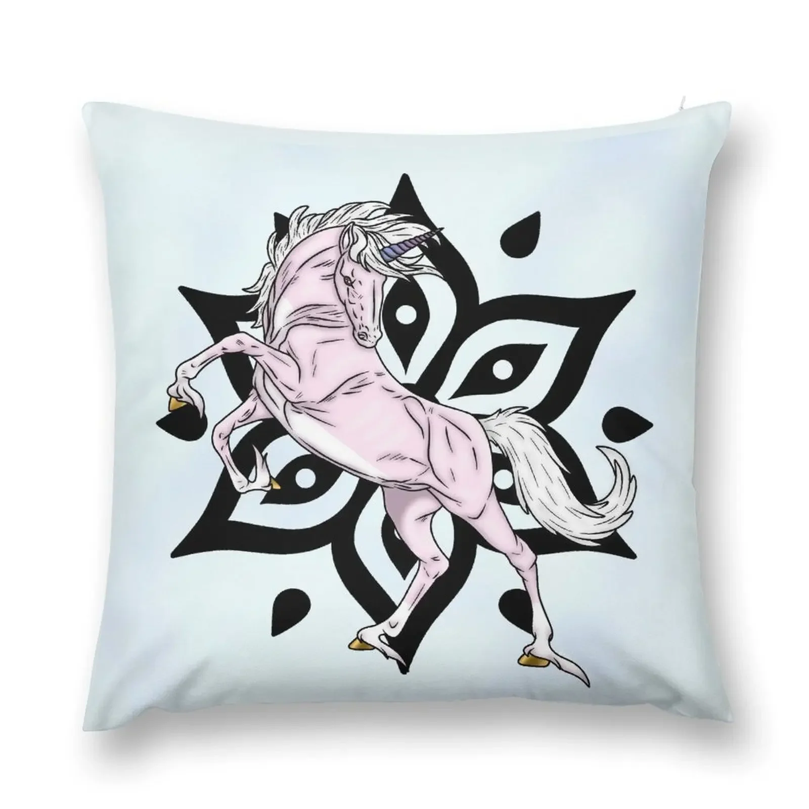 Tribal Unicorn Throw Pillow Luxury Pillow Cover Sofa Cushion Sofa Cushions Cover Decorative Cushions For Luxury Sofa pillow