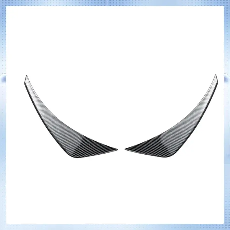 

A51K-Car Front Bumper Side Splitter Spoiler Fog Lamp Side Spoiler Trim For Mazda Miata MX-5 ND 2016+ Carbon Fiber