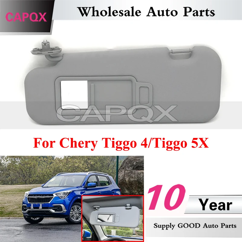

CAPQX цельный автомобильный внутренний солнцезащитный козырек для Chery Tiggo 4/Tiggo 5X, солнцезащитный козырек, передний солнцезащитный козырек (серый)