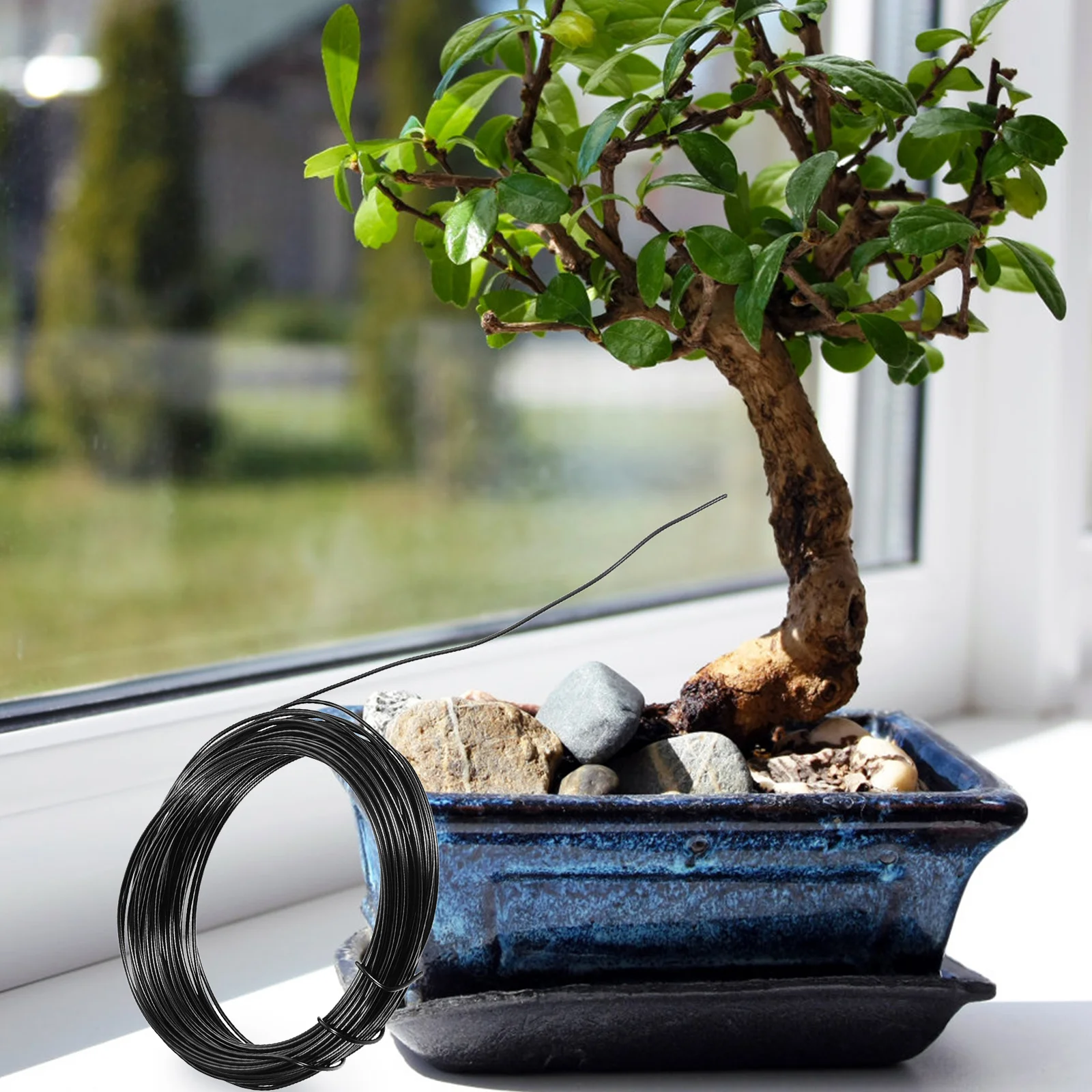 Aluminum Wire Set Plant Training Bonsai Shaping Metal Kit Plastic Wires Line