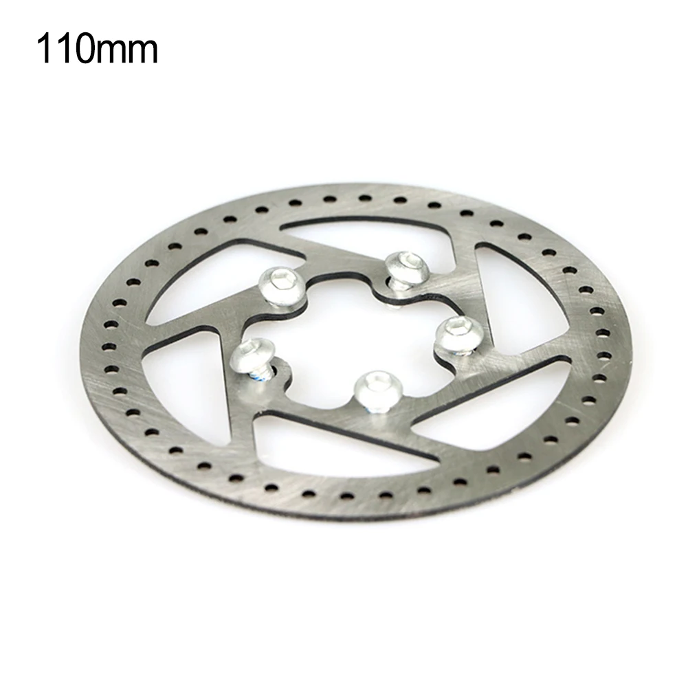 For 110mm Disc 110mm Disc Brake Scooter Brake Pads Easy Installation Enhanced Safety Heat Dissipation Iron And Steel Material