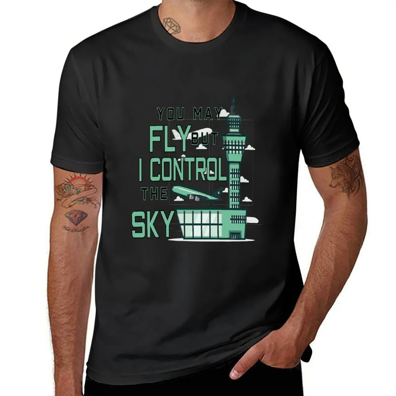 

AIR TRAFFIC CONTROLLER T-Shirt plain kawaii clothes vintage new edition mens t shirts casual stylish