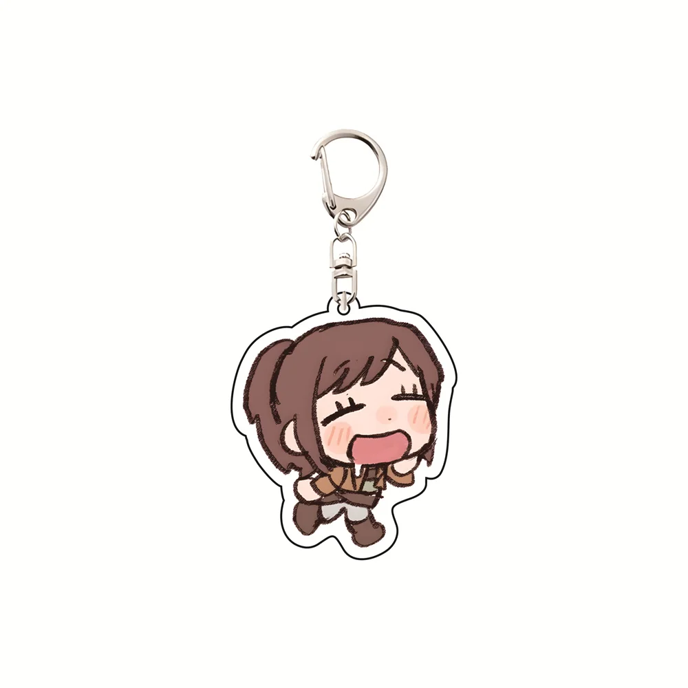 Anime Attack on Titan 6cm Acryl-Schlüsselanhänger Rucksack-Dekorationen Accessoires Deko-Geschenke Exquisite Produkte COS-Fan-Geschenke – Detail 10