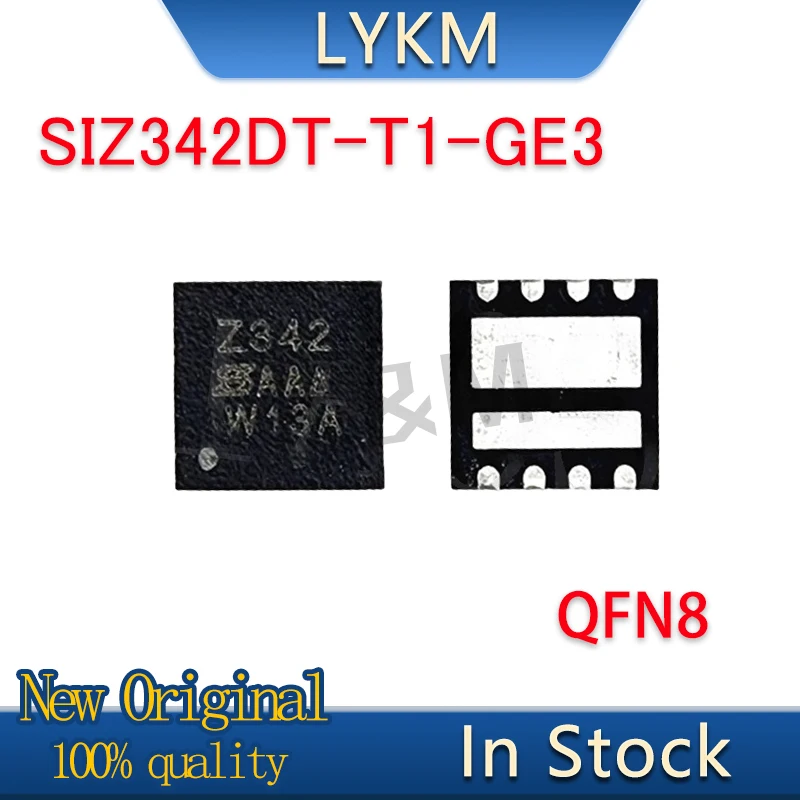 5/PCS New Original  SIZ342DT-T1-GE3 SIZ342DT SIZ342 Z342 QFN-8  In Stock