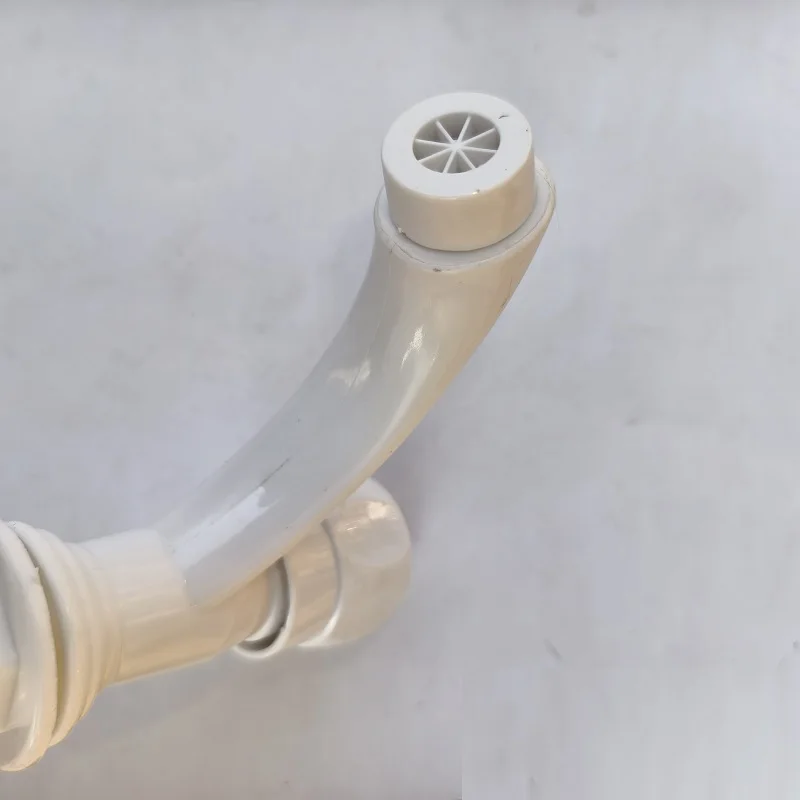 White Bathroom Faucet Kitchen Faucets Quick Opening Tap Home Plastic Deck Mounted Single Cold Sink Faucets Bathroom Accessories