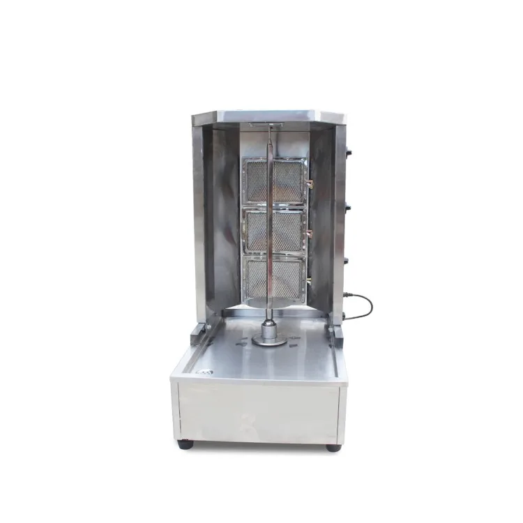 Gas Professional Vertical Oven Countertop Cookware Rotary Grill Gas