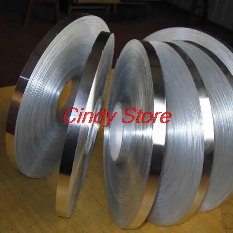 1060 Aluminum Strip Aluminum Foil Thin Sheet Plate DIY Material Washer 5m Long 10mm Width Wall Thickness 0.1 to 0.4mm